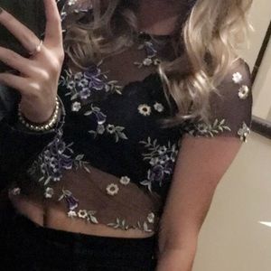 Mesh floral